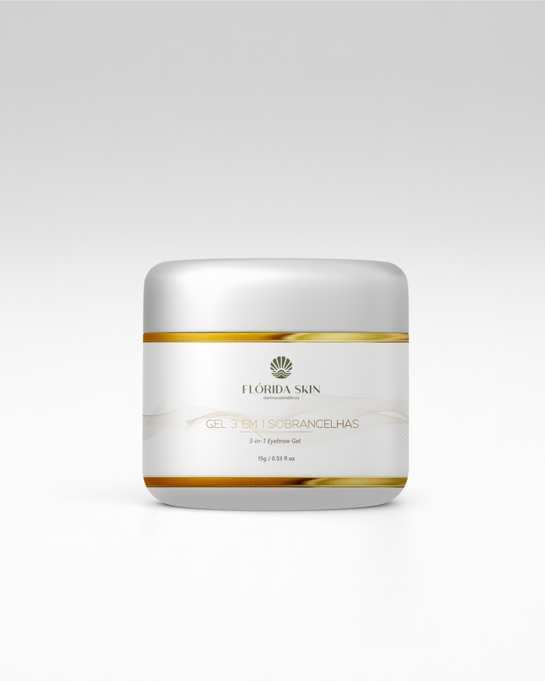 Gel 3 em 1 para sobrancelhas
